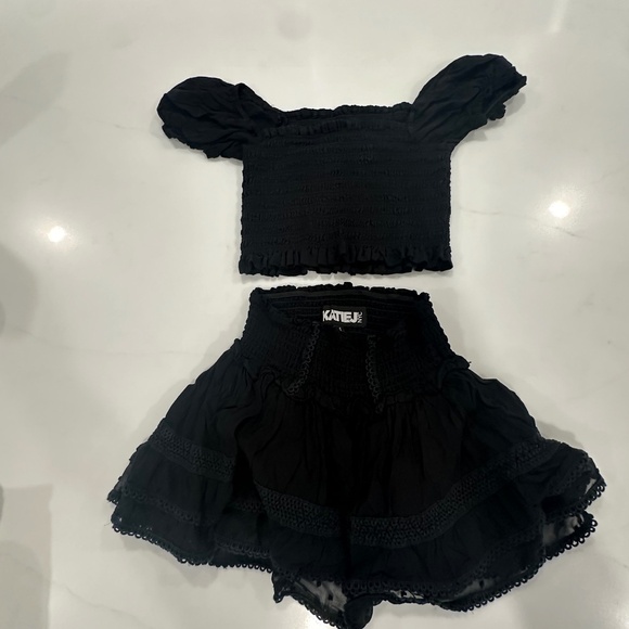 Girls Katie J NYC 2 piece set (medium) - Picture 1 of 2
